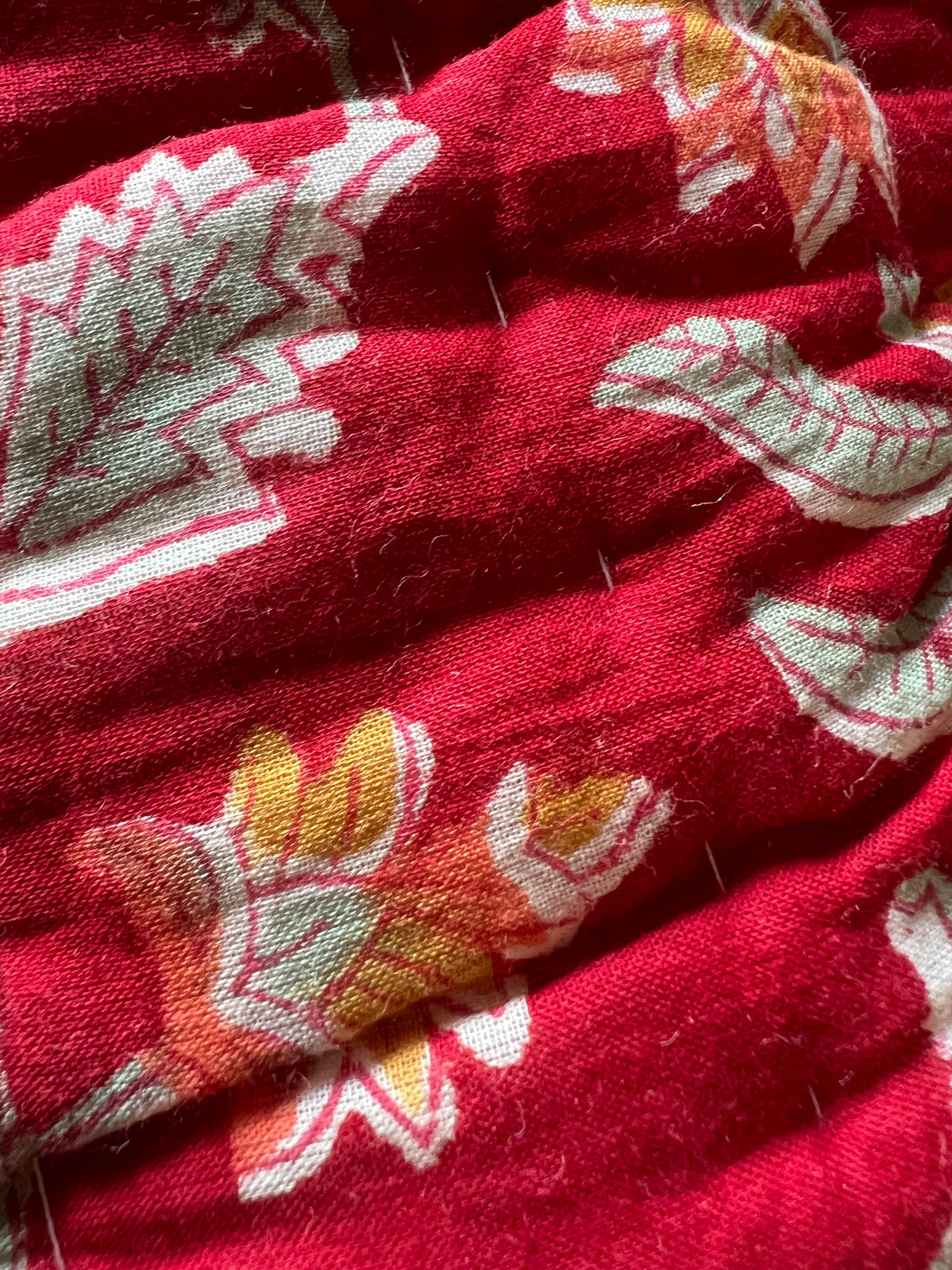 Ruby Blossom Quilt