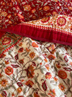 Ruby Blossom Quilt