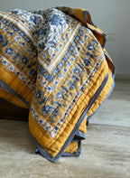 Sunlit Azure Quilt