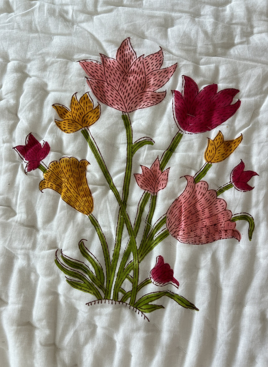 Blossom Stripe Quilt