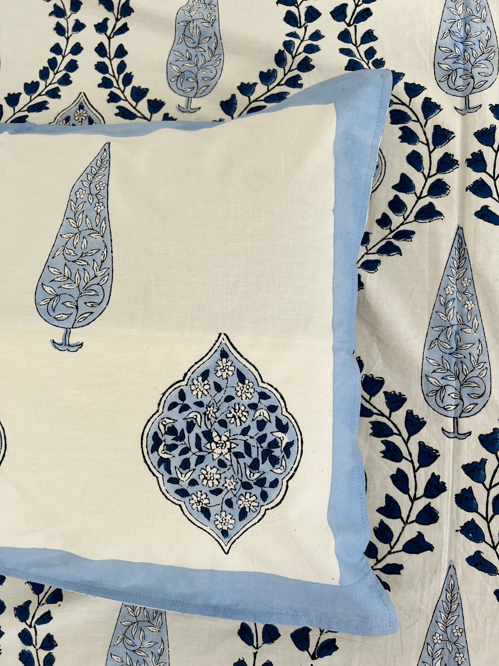 Indigo Bloom Bedsheet