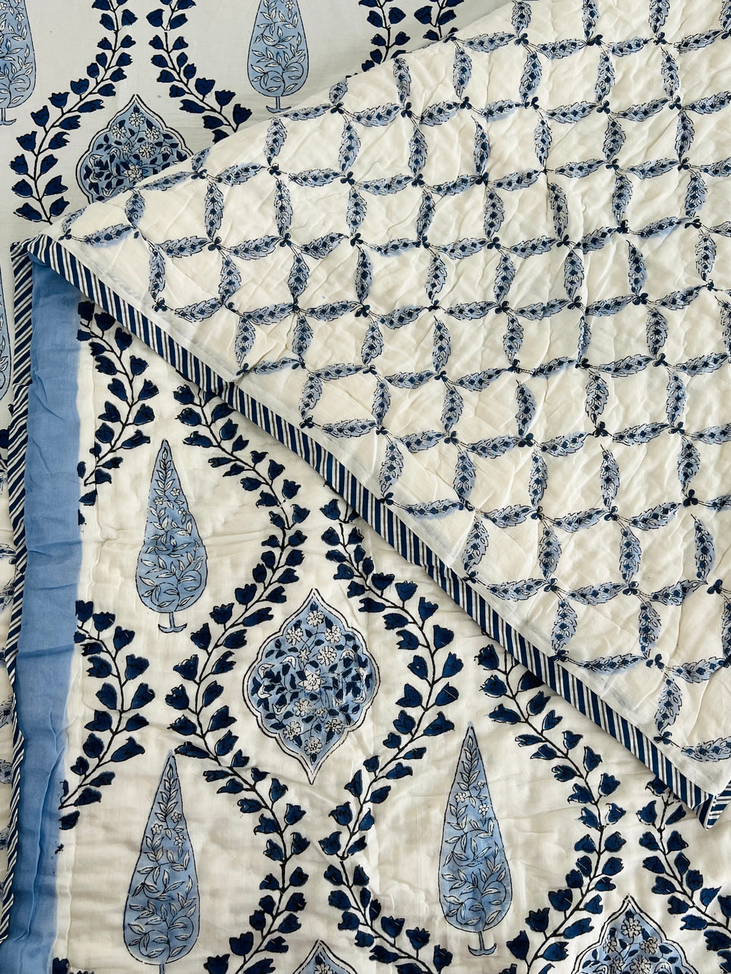 Indigo Bloom Quilt