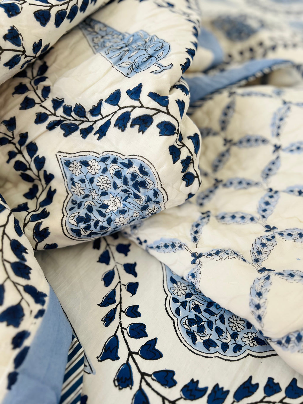 Indigo Bloom Quilt