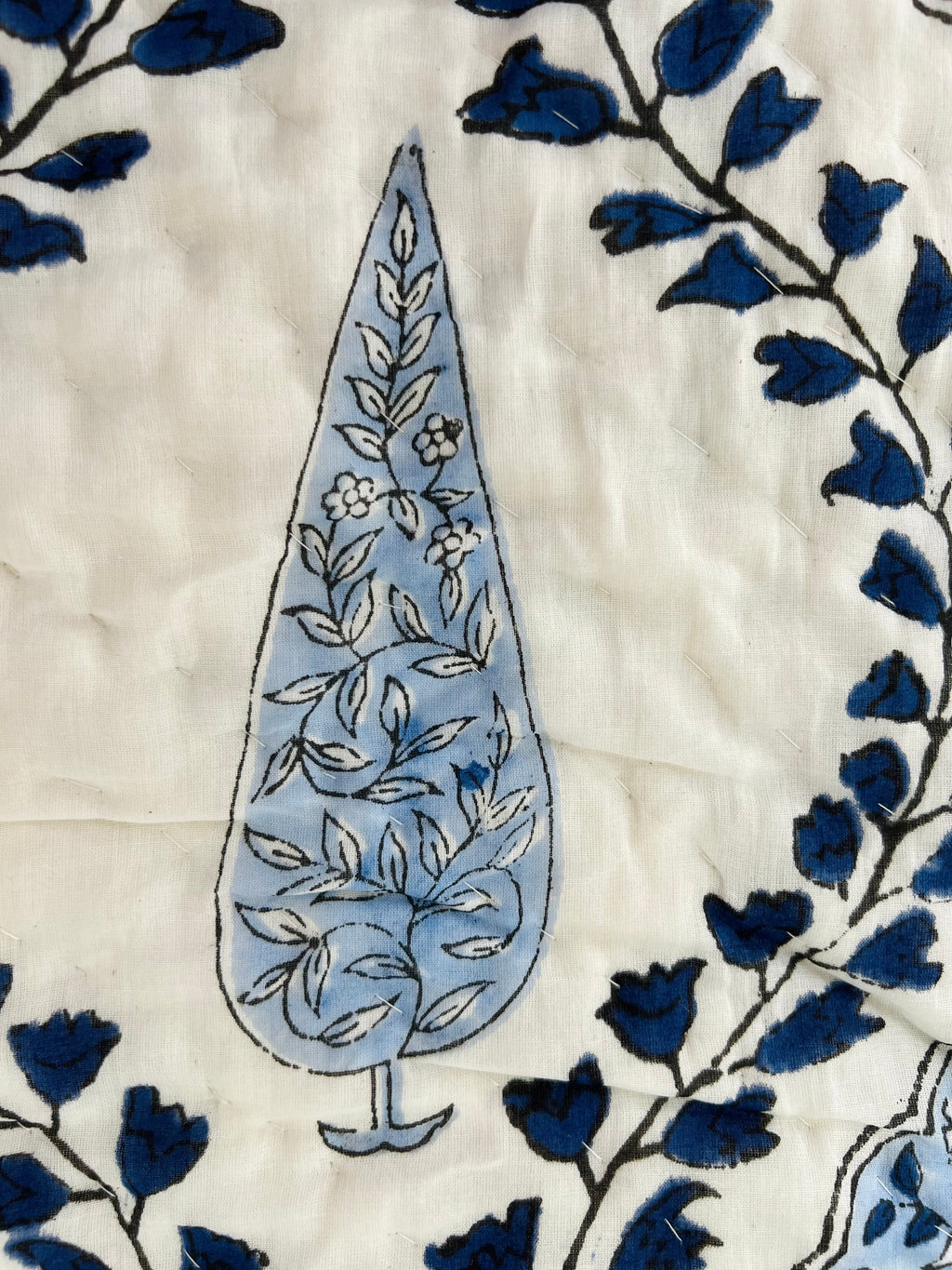 Indigo Bloom Quilt