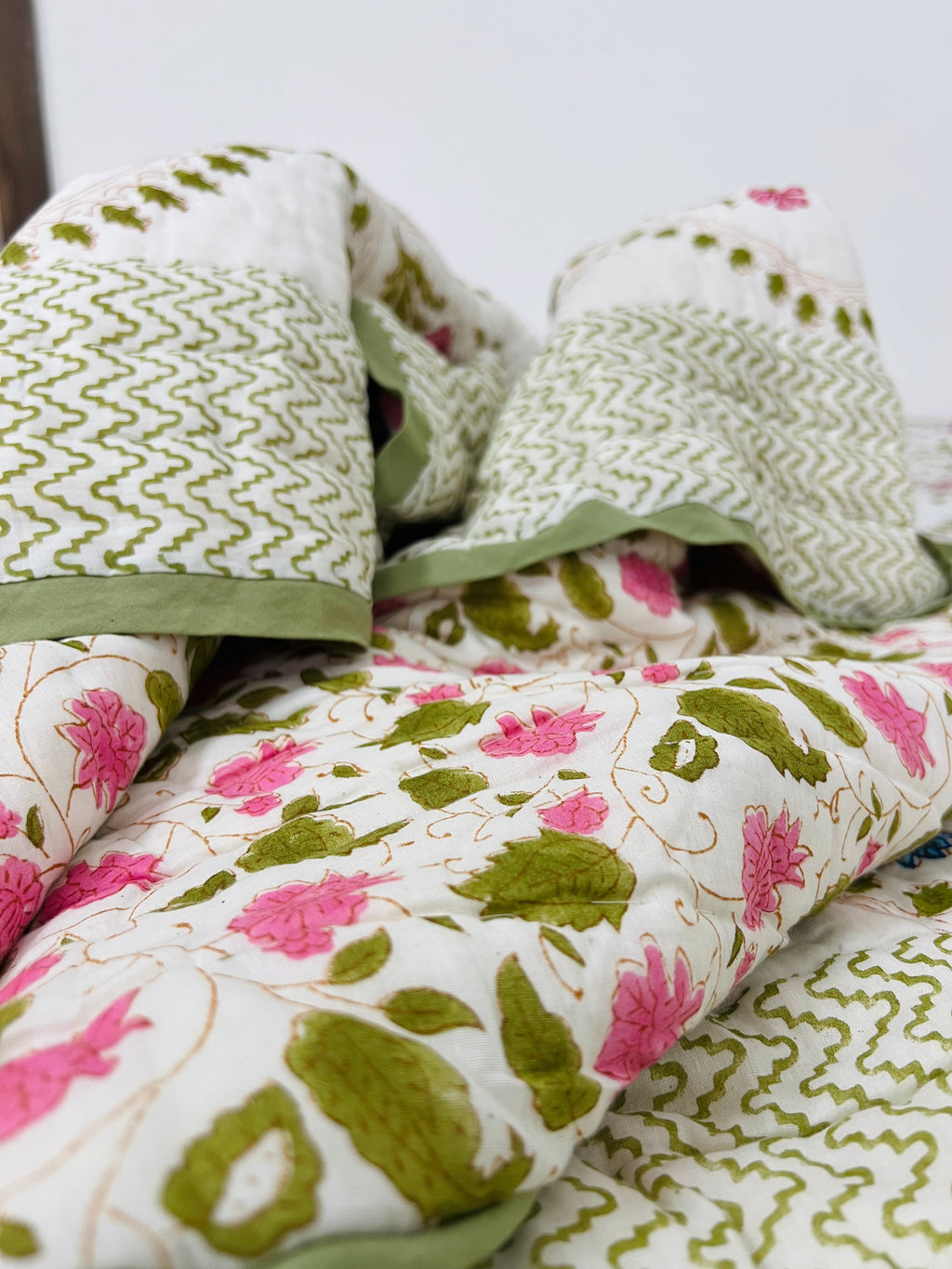 Floral Sage Quilt