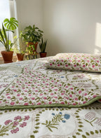 Floral Sage Quilt